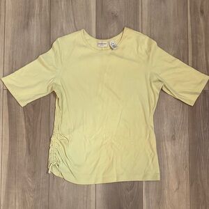 Covington Light Yellow Short Sleeve Tee